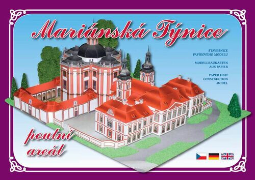 Mariánská Týnice poutní areál (Stavebnice papírového modelu)