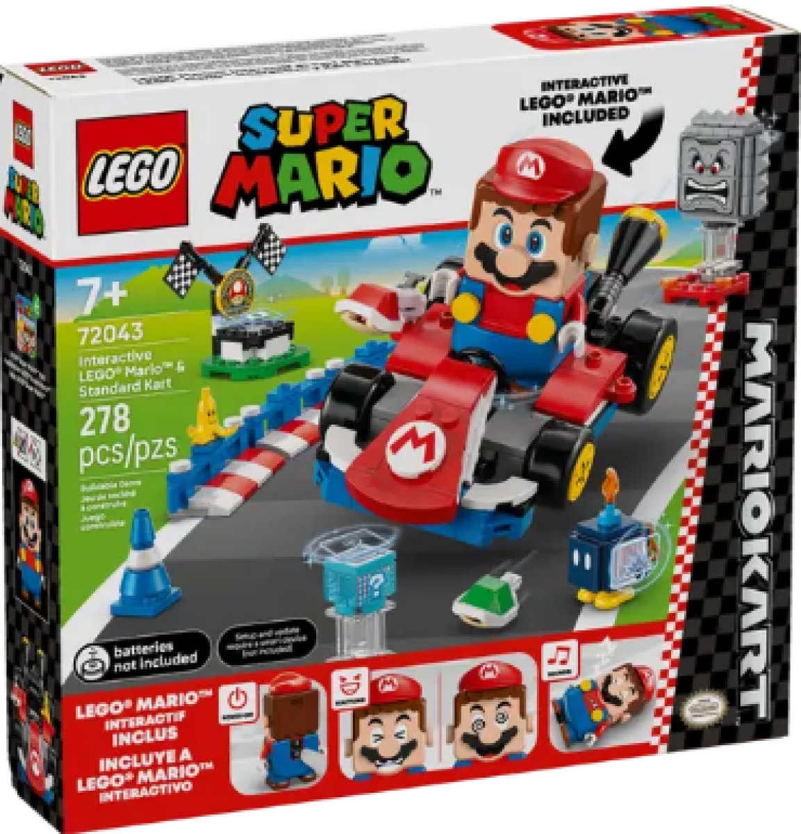 Mario Kart™ – Interaktivní LEGO® Mario™ a Standard Kart