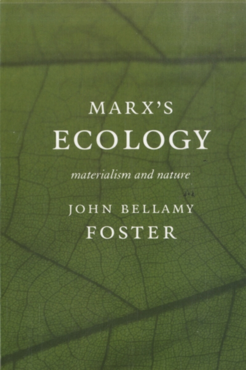 Marx's Ecology