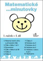 Matematické minutovky 1. ročník / 1. díl - Josef Molnár, Hana Mikulenková