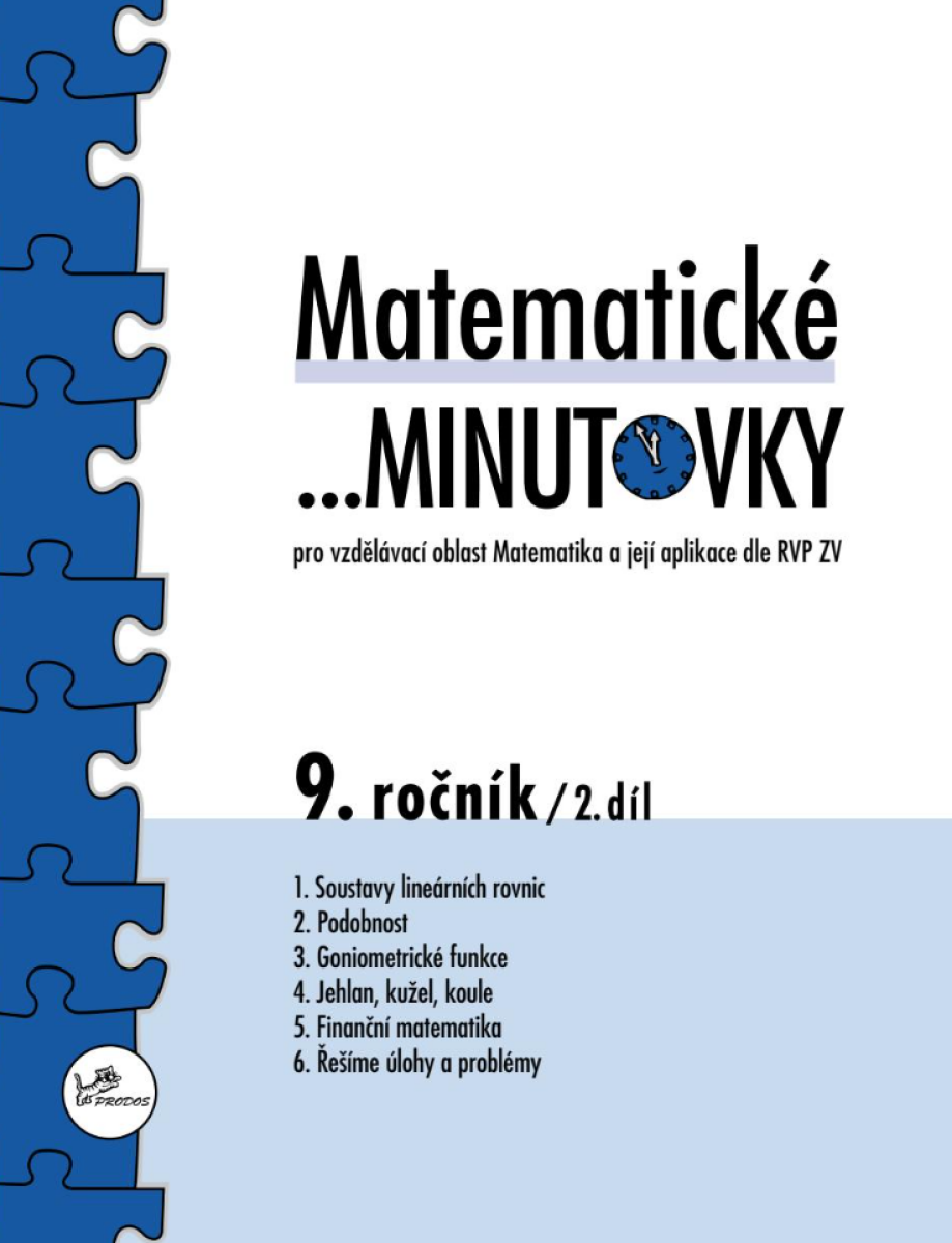 Matematické minutovky pro 9. ročník / 2. díl - Miroslav Hricz