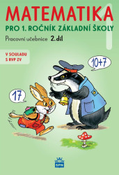 Matematika pro 1 ročník ZŠ 2.díl, pracovní učebnice (2. díl) - kniha z kategorie 1. stupeň
