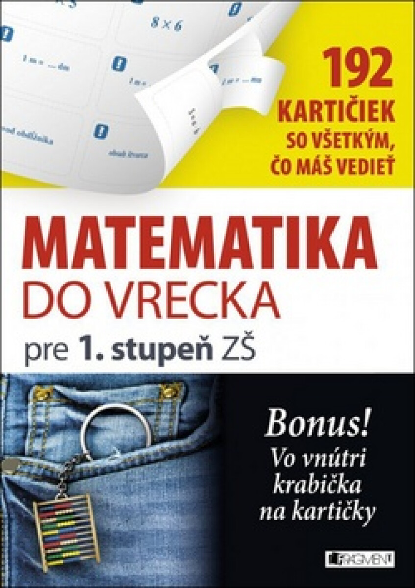 Matematika do vrecka pre 1. stupeň ZŠ