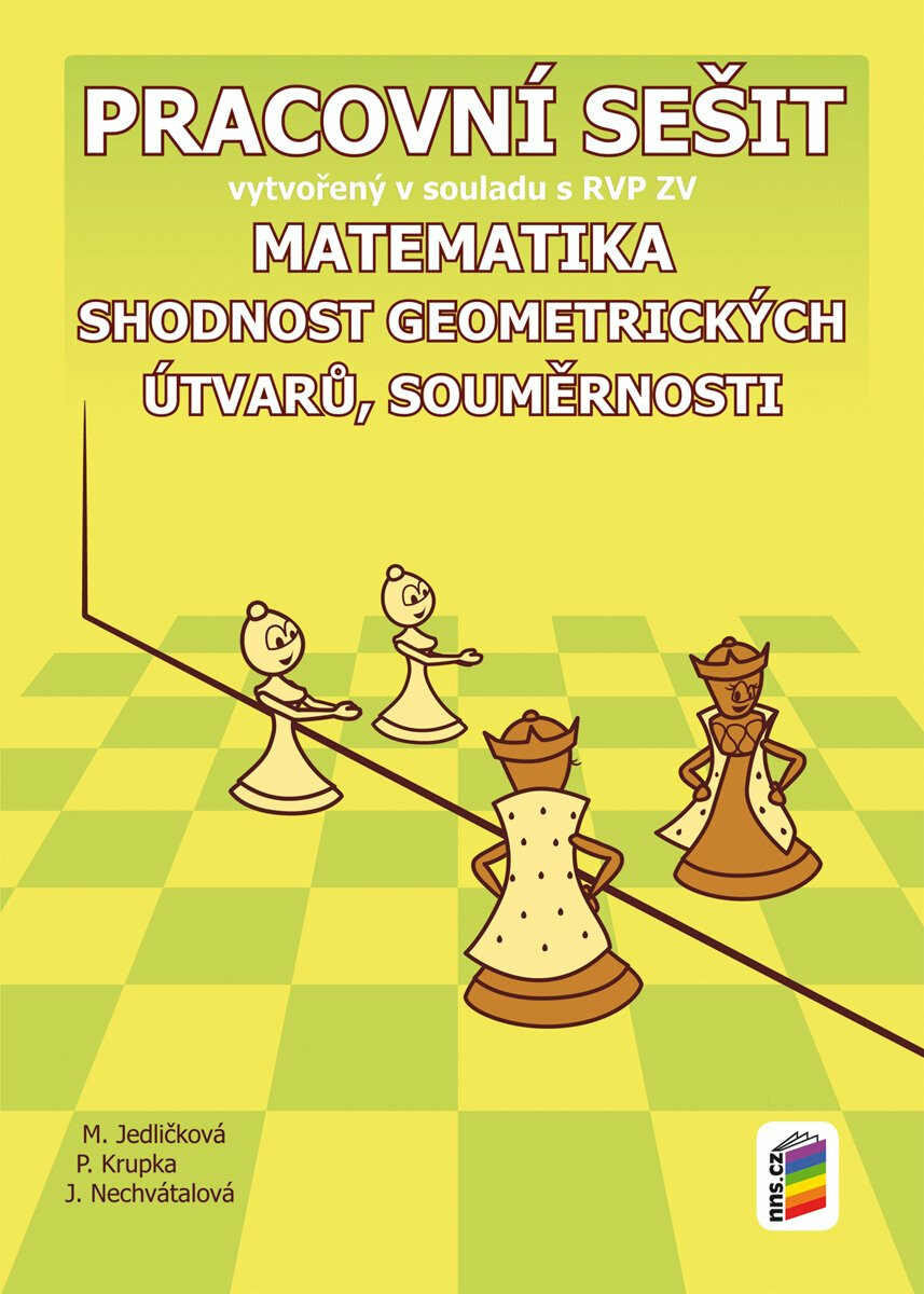 Matematika - Shodnost geometrických útvarů, souměrnosti (PS) (7-23)