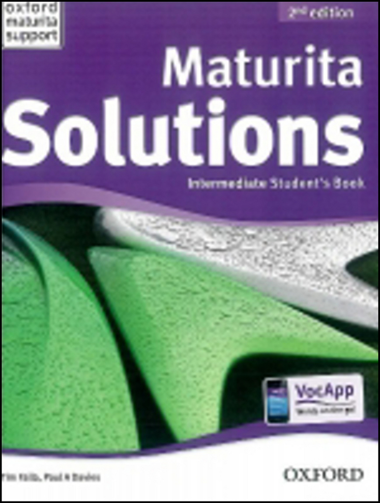 Maturita Solutions Intermediate Student´s Book Czech Edition (2nd Edition)