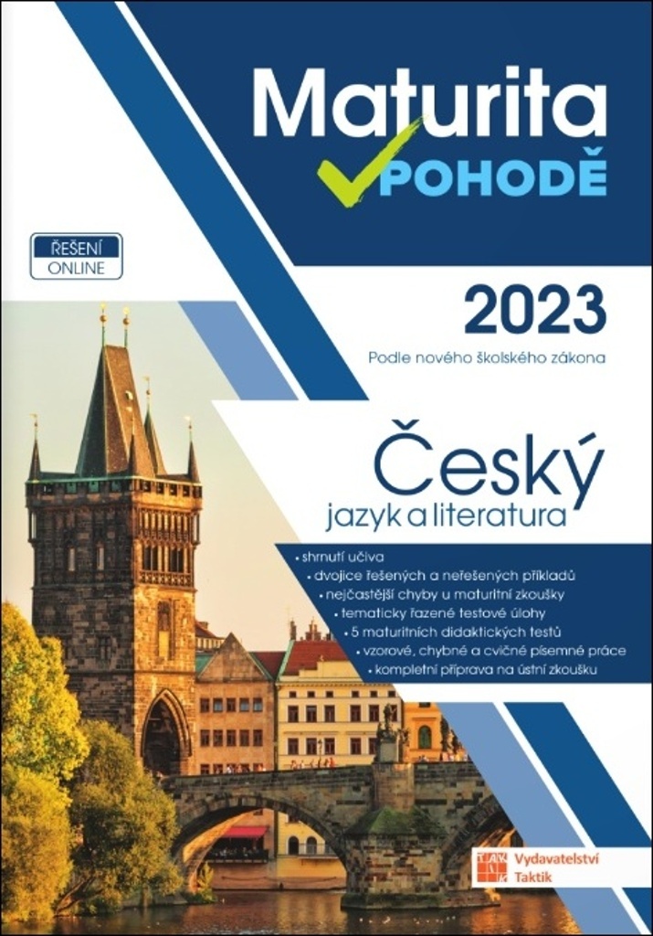 Maturita v pohodě 2023 Český jazyk a literatura