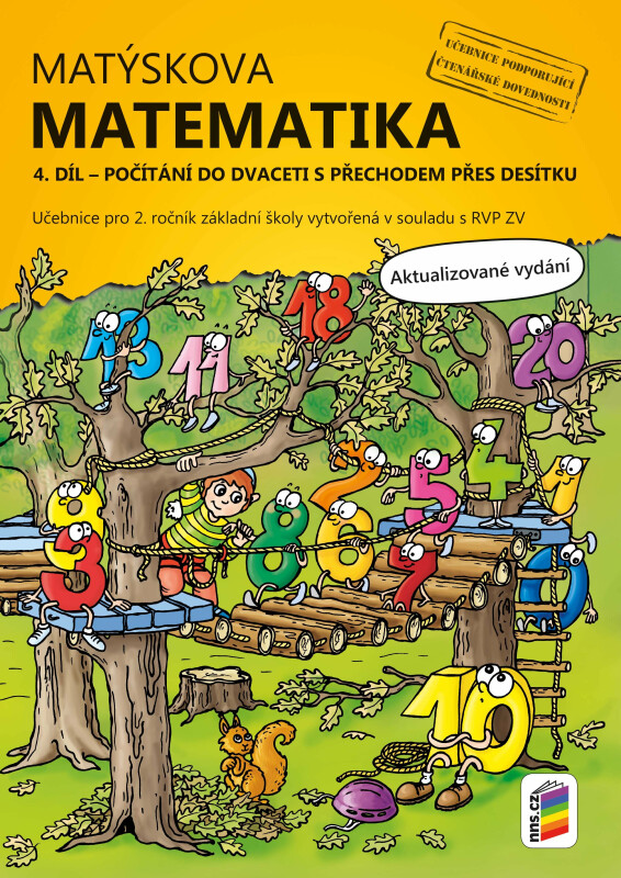 Matýskova matematika, 4. díl – počítání do 20 s přechodem přes 10
