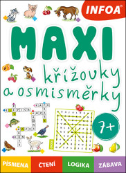 Maxi křížovky a spojovačky (Písmena, čtení, logika, zábava) - kniha z kategorie Křížovky
