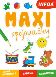 Maxi spojovačky (jemná motorika, zábava, kreativita) - kniha z kategorie Úkoly pro děti