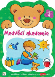 Medvědí akademie 4 (Vzdělávací knížka s nálepkami pro tříleté děti) - kniha z kategorie Pro děti