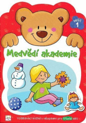 Medvědí akademie 1 (Vzdělávací knížka s nálepkami pro tříleté děti) - kniha z kategorie Pro děti