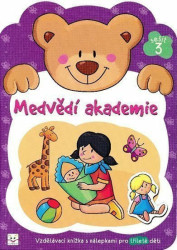 Medvědí akademie 3 (Vzdělávací knížka s nálepkami pro tříleté děti) - kniha z kategorie Pro děti