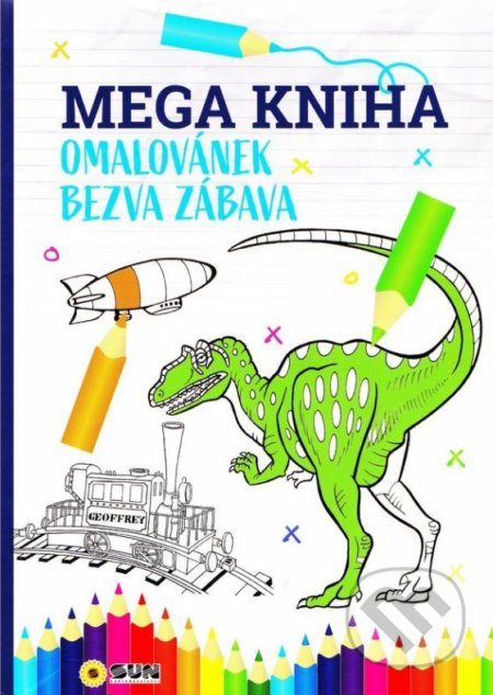 Mega kniha omalovánek