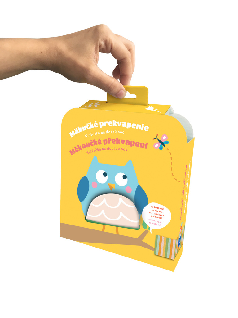 Měkoučké překvapení Sovička (Knížečka na dobrou noc)