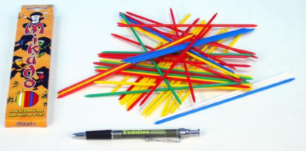 Mikádo společenská hra plast 41ks v krabičce