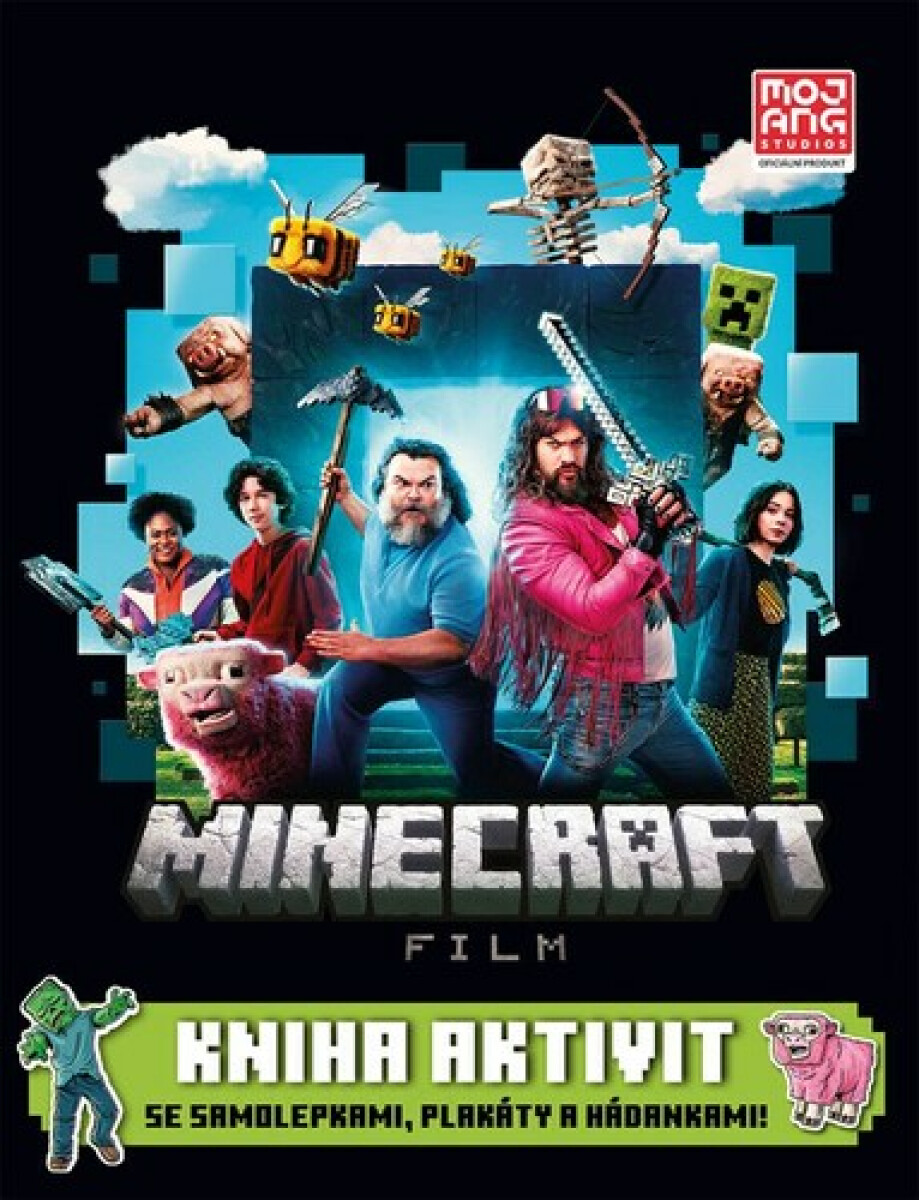 Minecraft film: Kniha aktivit - kolektív autorov