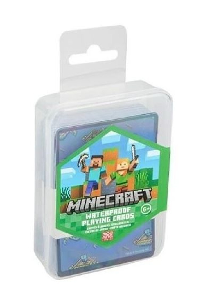 Minecraft hrací karty do vody