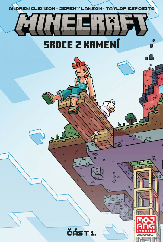 Minecraft komiks: Srdce z kamení 1 - Andrew Clemson, Jeremy Lawson