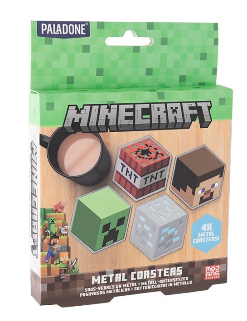 Minecraft set podtácků