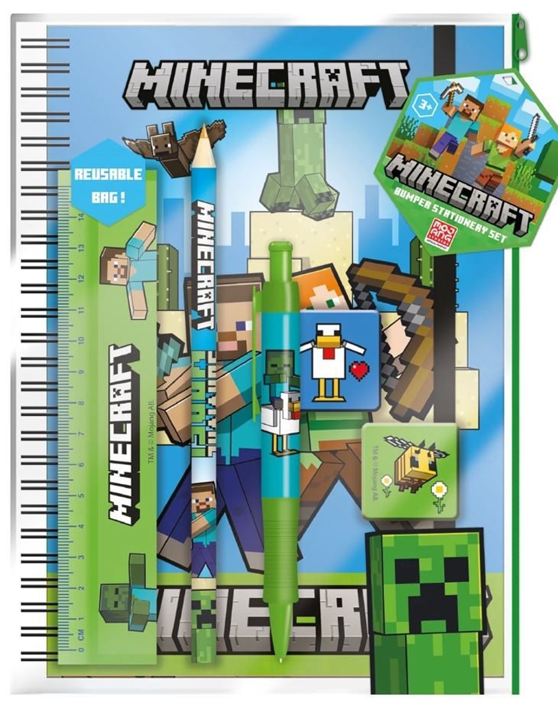 Minecraft školní set A5 DPL8