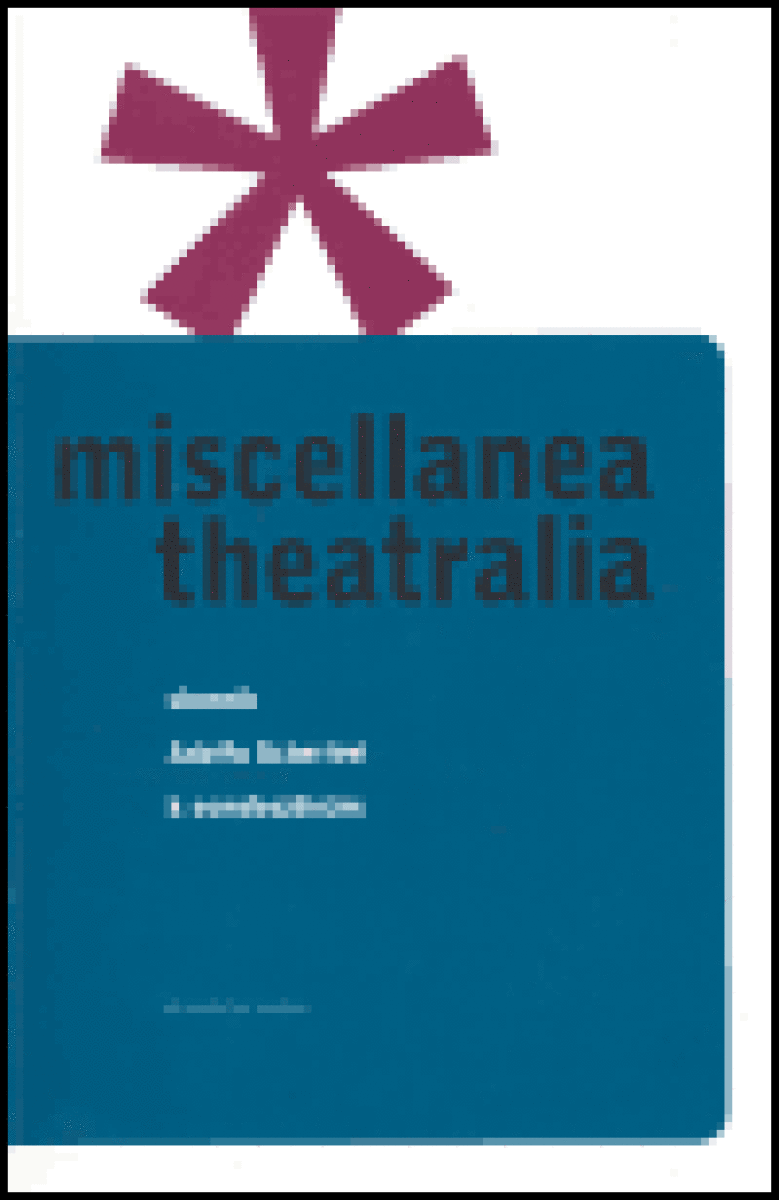 Miscellanea Theatralia - kniha z kategorie Divadlo