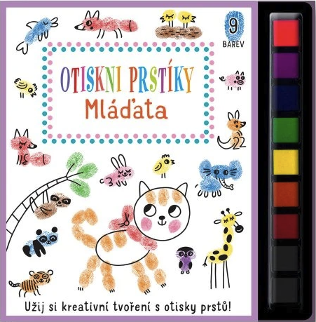 Mláďata - Otiskni prstíky - Elizabeth Golding, Olena Herasimova