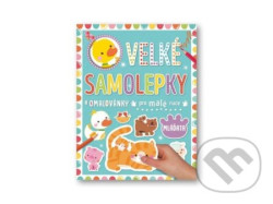 Velké samolepky a omalovánky pro malé ruce Mláďata