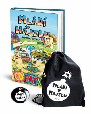 Mládí v hajzlu - Povolení prudit + batoh + placka Limitované edice (Defekt)