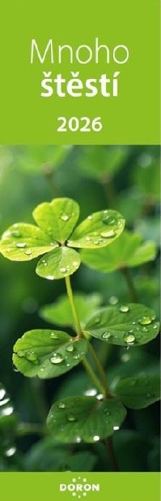 Mnoho štěstí 2026 - nástěnný kalendář
