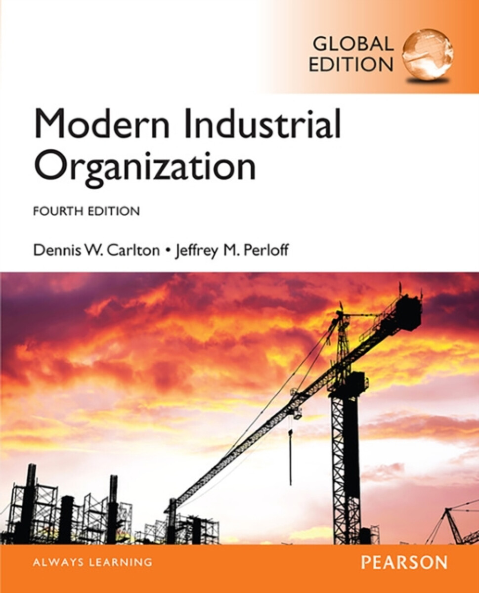 Modern Industrial Organization, Global Edition