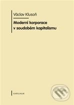 Moderní korporace v soudobém kapitalismu