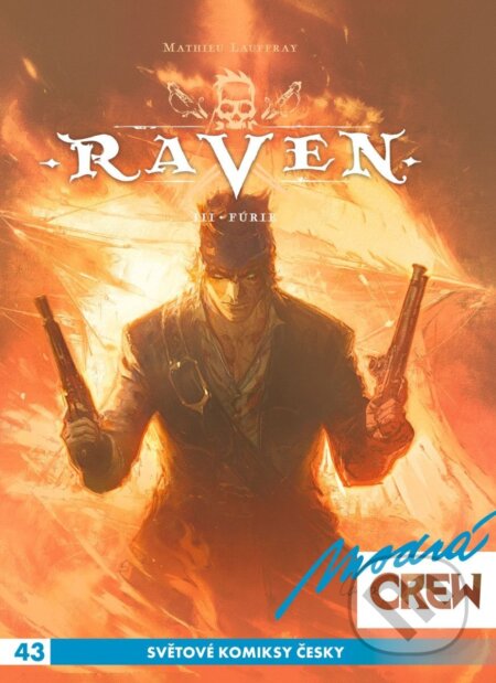 Modrá CREW 43 - Raven 3