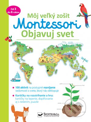 Môj veľký zošit Montessori - Objavuj svet