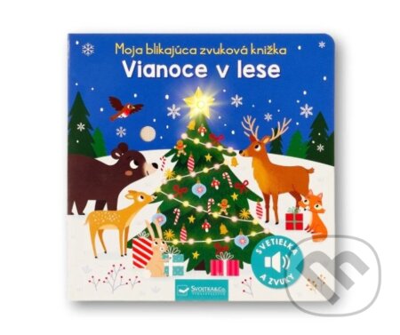 Moja blikajúca zvuková knižka: Vianoce v lese