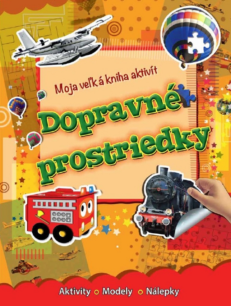 Moja veľká kniha aktivít Dopravné prostriedky
