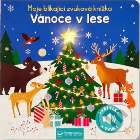 Moje blikající zvuková knížka: Vánoce v lese