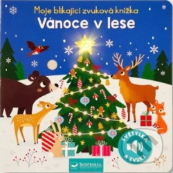 Moje blikající zvuková knížka: Vánoce v lese