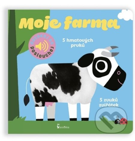 Moje farma (5 hmatových prvků, 5 zvuků zvířátek)