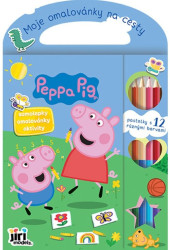 Moje omalovánky na cesty Prasátko Peppa - kniha z kategorie Omalovánky