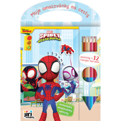Moje omalovánky na cesty Spidey - kniha z kategorie Omalovánky