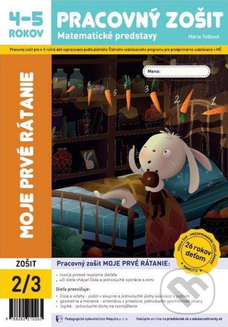 Moje prvé rátanie (Pracovný zošit 2/3