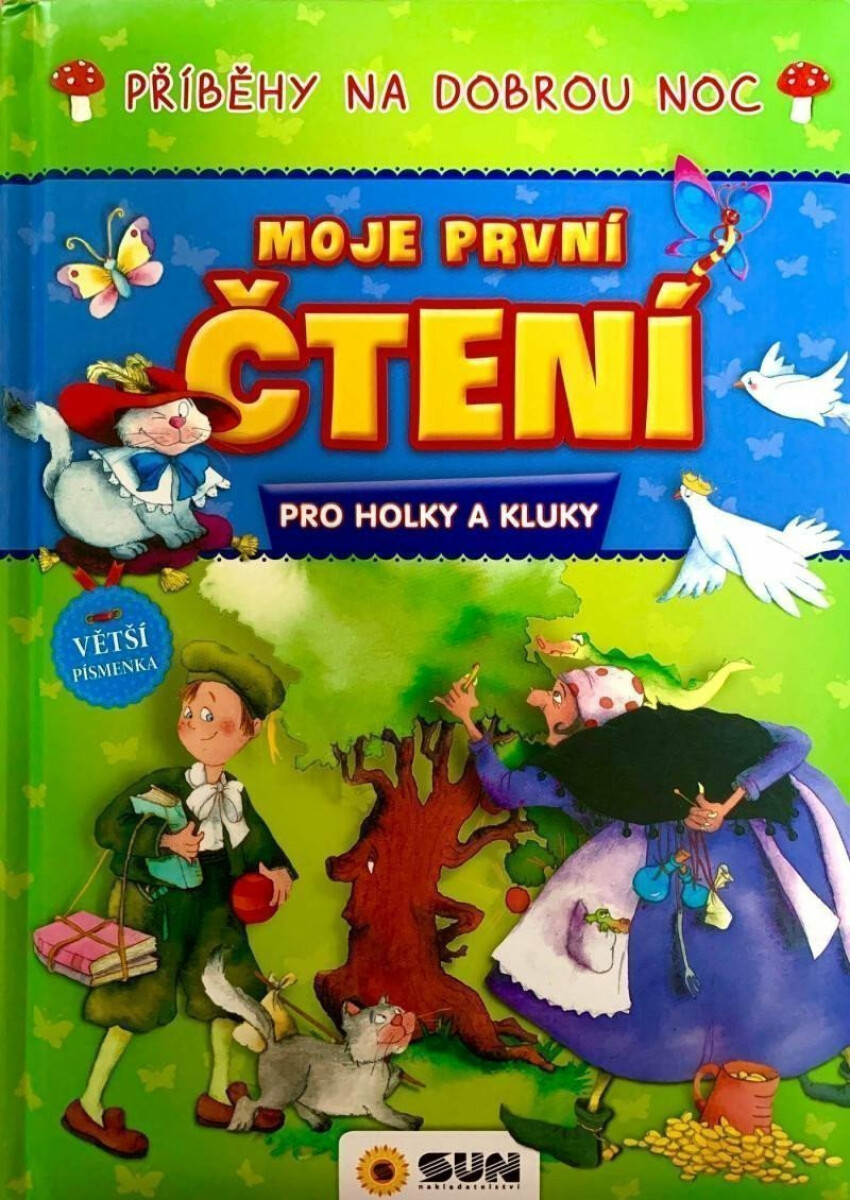 Moje první čtení - Příběhy na dobrou noc - pro holky a kluky