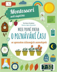 Moje první kniha o poznávání času (se spoustou úžasných samolepek) - kniha z kategorie Naučné knihy