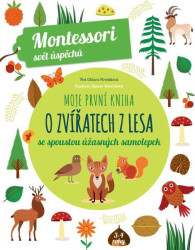 Moje první kniha o zvířatech z lesa (se spoustou úžasných samolepek) - kniha z kategorie Naučné knihy