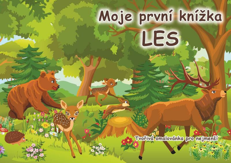 Moje první knížka: LES - kniha z kategorie Omalovánky, vystřihovánky, papír