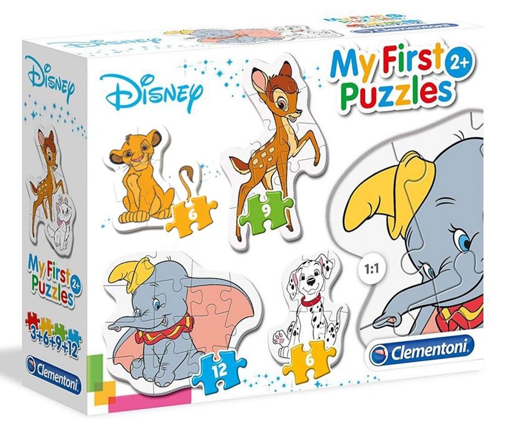 Moje první puzzle Disney mláďátka 4v1