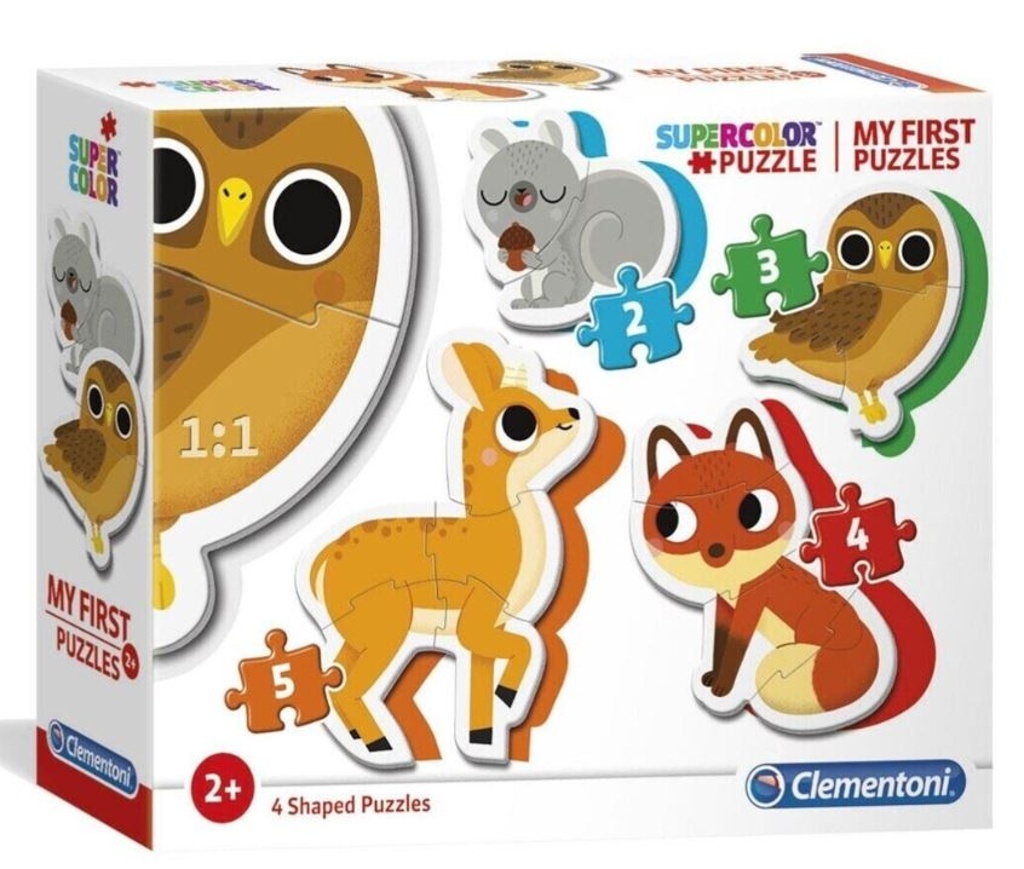 Moje první puzzle Lesní zvířata