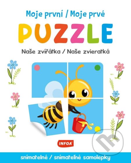 Moje první puzzle - Naše zvířátka / Moje prvé puzzle