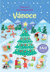 Vánoce (Moje první samolepkování) - kniha z kategorie Omalovánky, vystřihovánky, papír