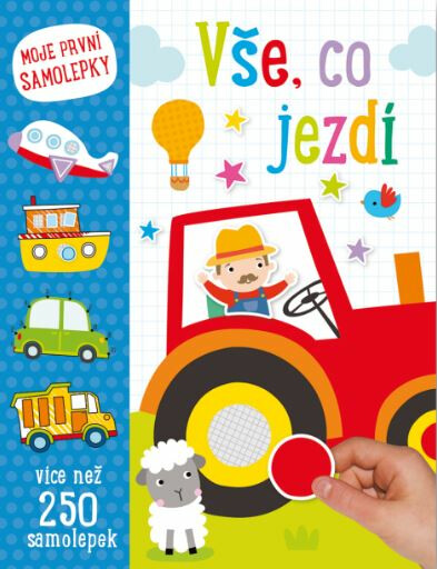 Moje první samolepky: Vše, co jezdí - kniha z kategorie Samolepky